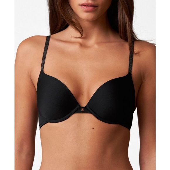 Skarlett Blue Glimpse Multi-Way Push-Up Underwire Bra, NWT, 36DD, Black Slate - Picture 3 of 9